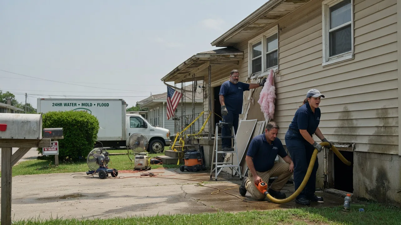 Water Damage Repair in Sharon Center, OH near me